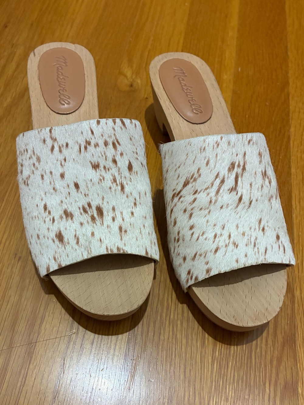 Madewell Calf Hair Slide Mules
